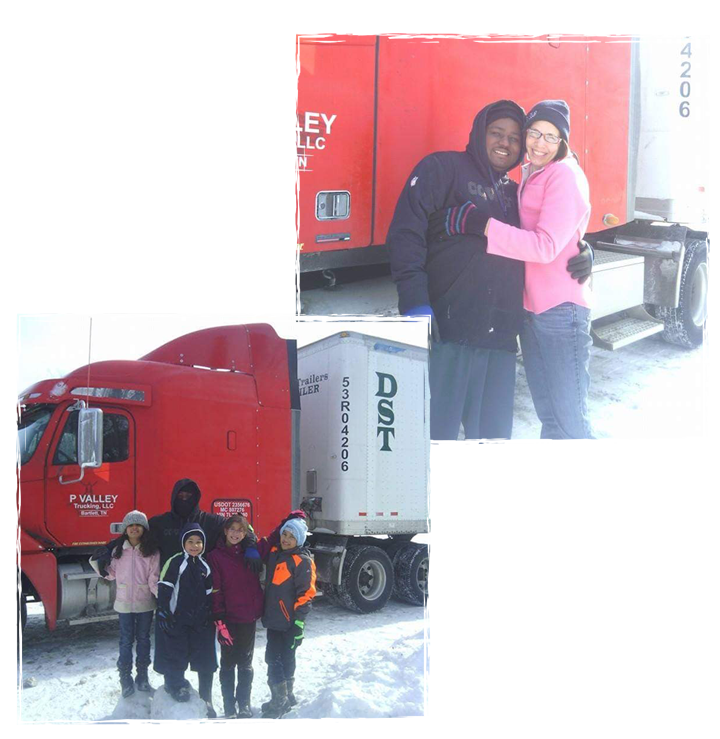 P Valley Owner with Family